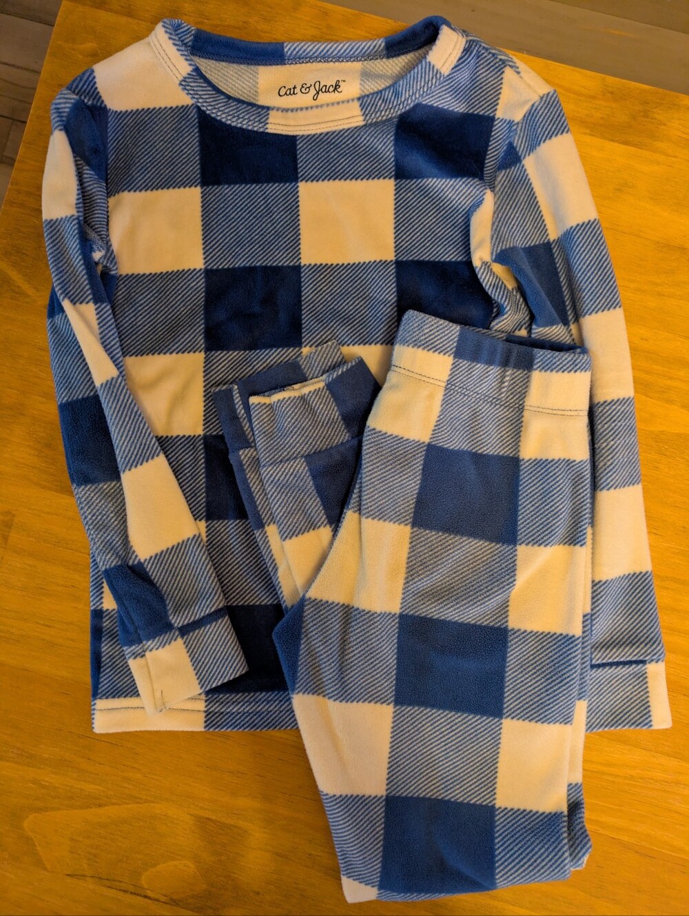 Cat & Jack Cozy Plaid Pajamas